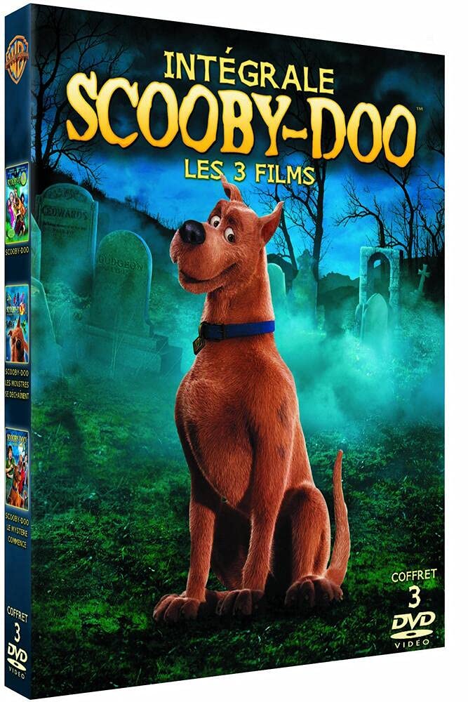 Coffret scooby doo films : scooby-doo ; scooby-doo 2 : les monstres se déchaînent ; scooby-doo 3 Films