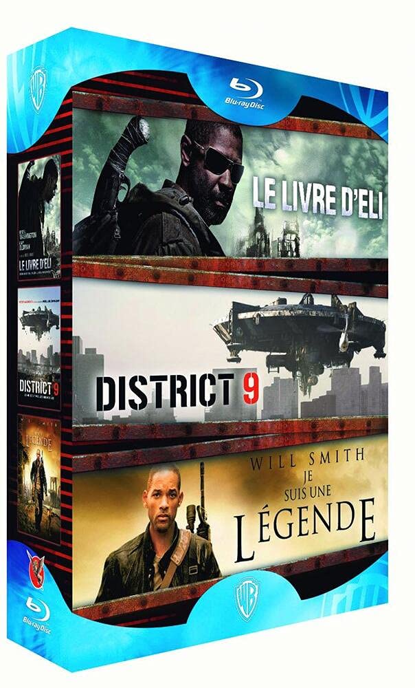 Coffret action 2010 : le livre d'eli ; district 9 ; je suis une légende Films