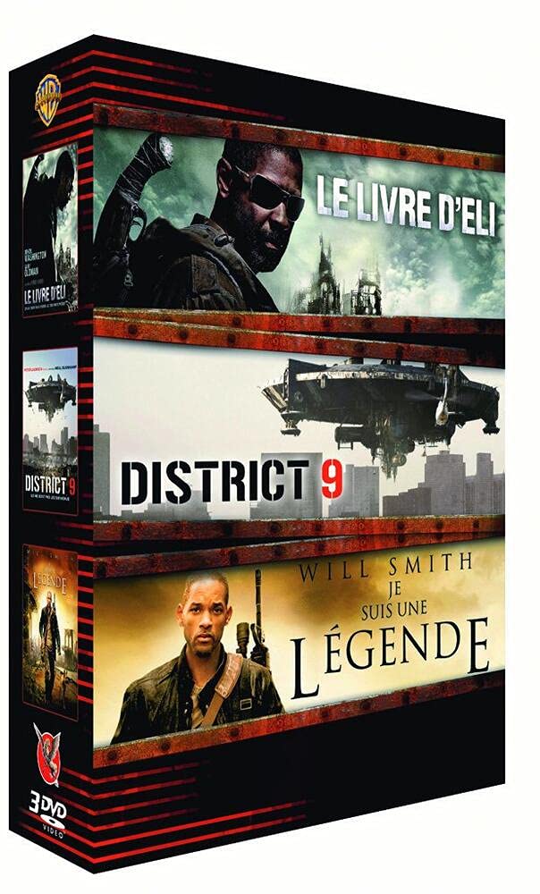Le Livre d'Eli + District 9 + Je suis une légende Films