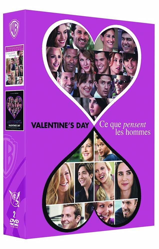 Coffret romances : valentine's day ; ce que pensent les hommes Films