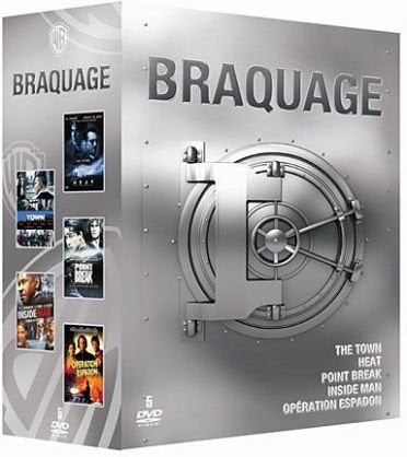 Braquage - Coffret - The Town + Heat + Point Break + Inside Man + Opération Espadon Films