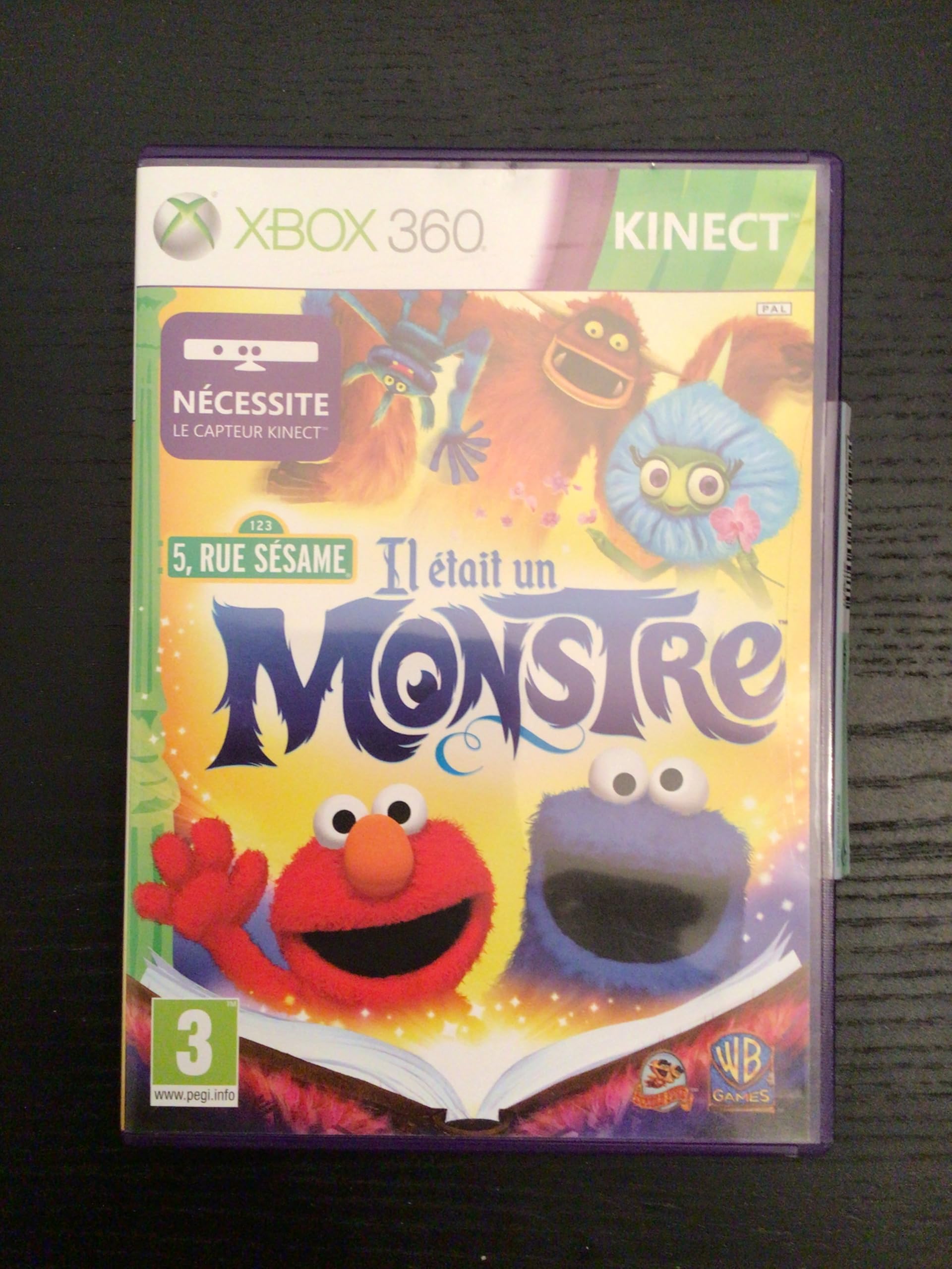 5, rue Sésame: il était un monstre (jeu Kinect) game