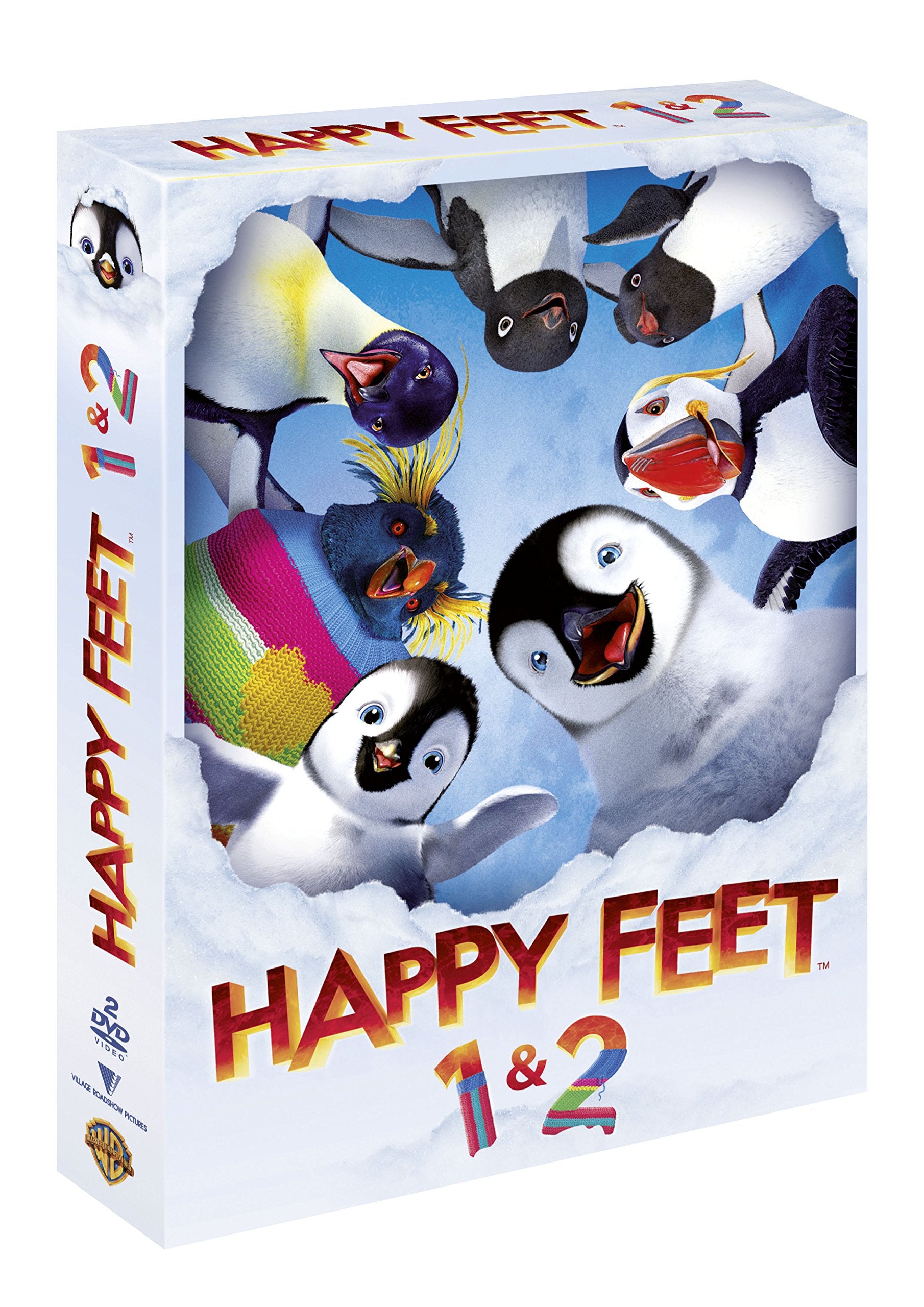 Coffret happy feet : happy feet 1 et 2 Films