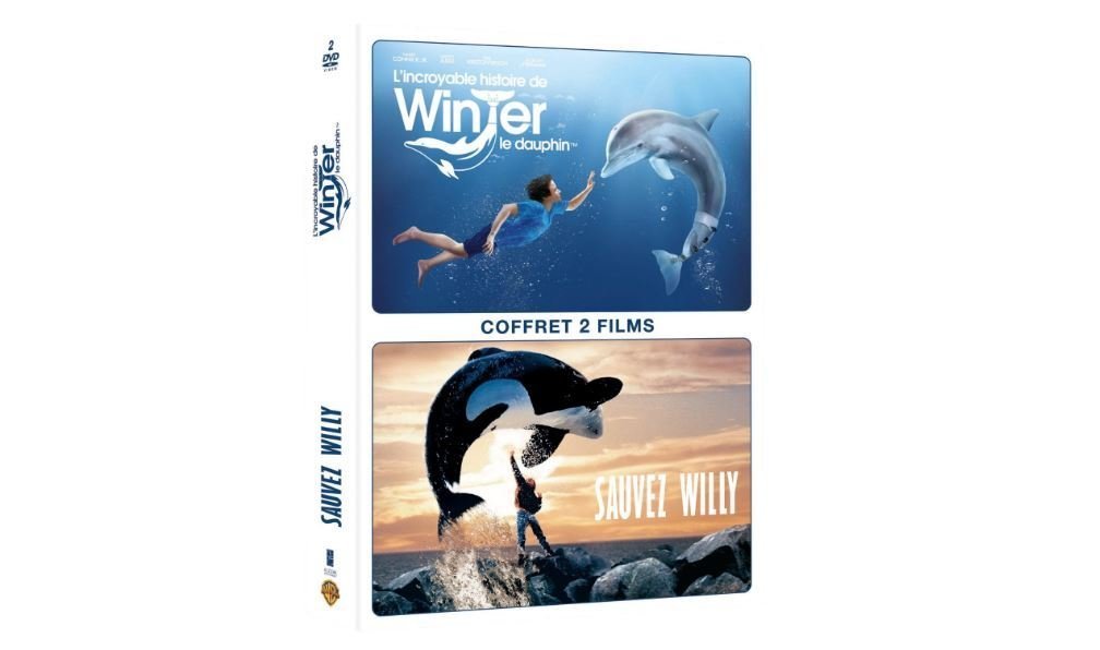 Coffret : sauvez willy ; winter le dauphin Films