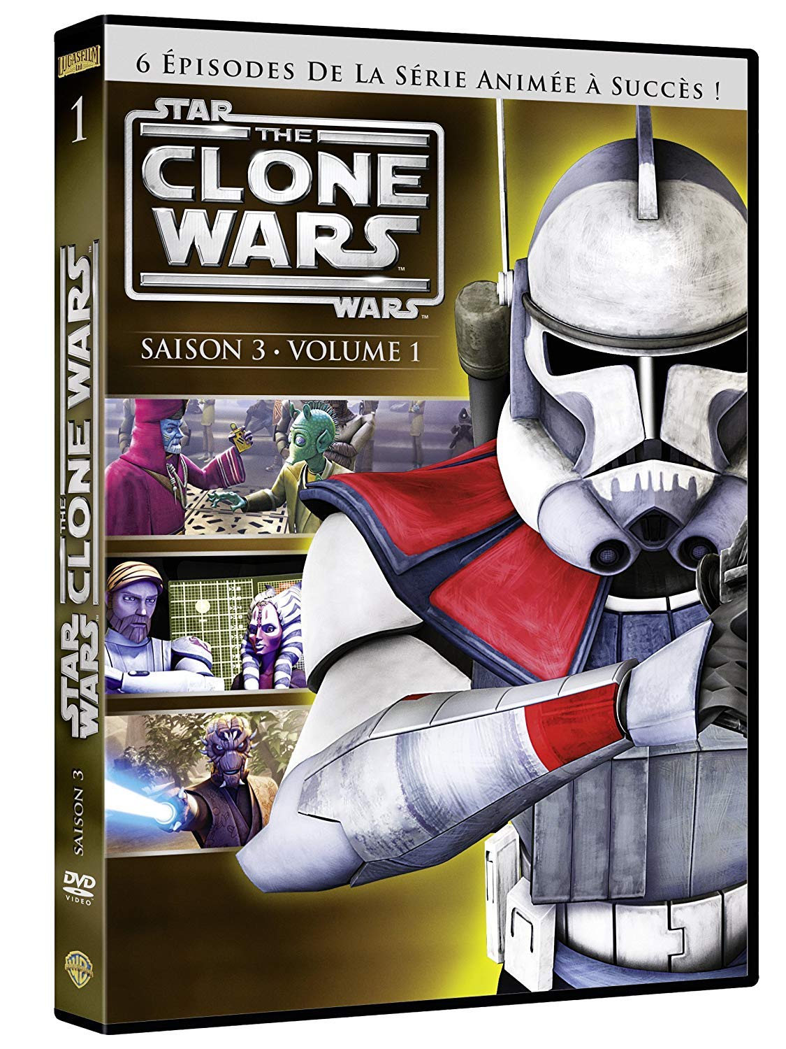 Star wars: the clone wars saison 3 volume 1 Box sets