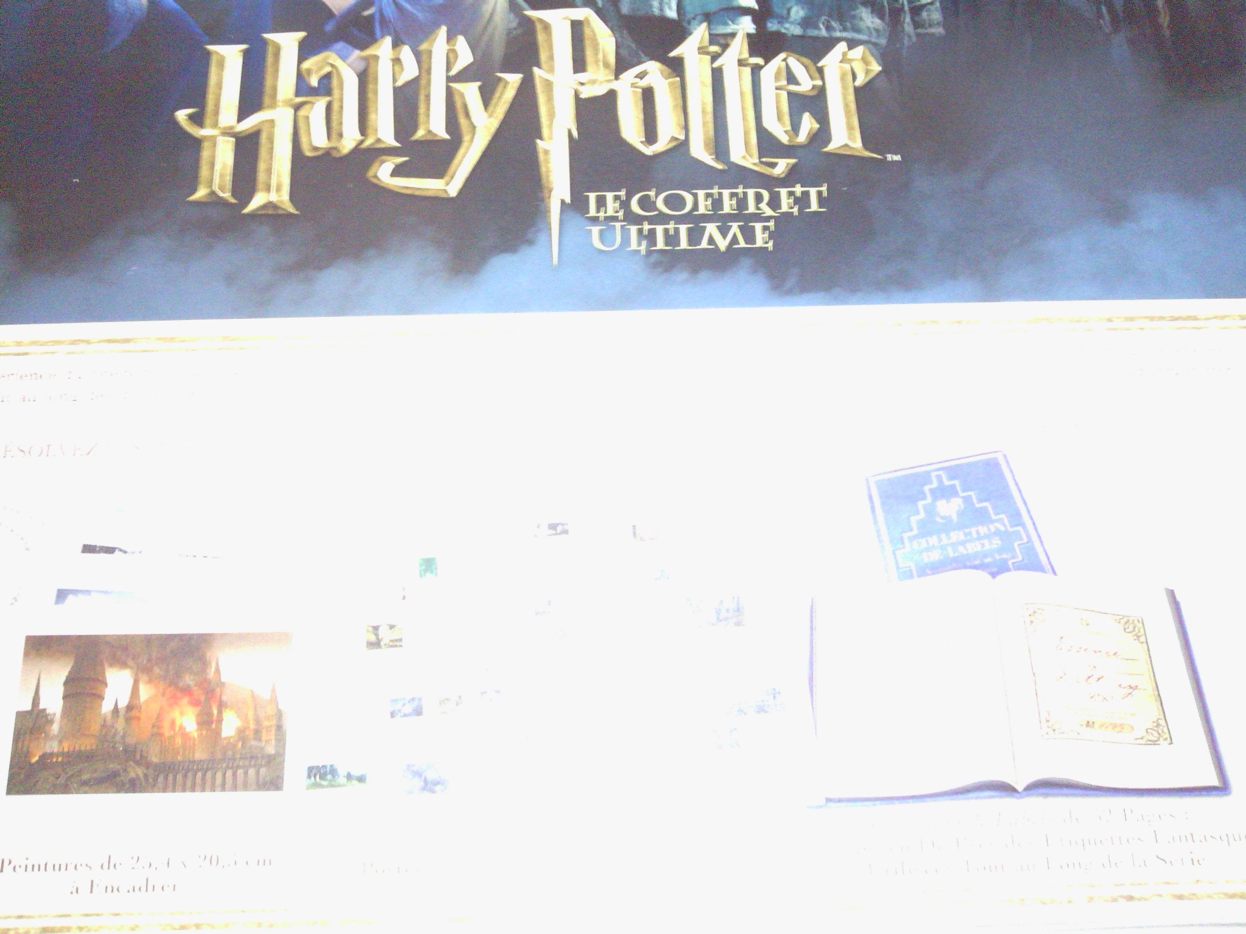 Coffret intégrale harry potter 7 films Films