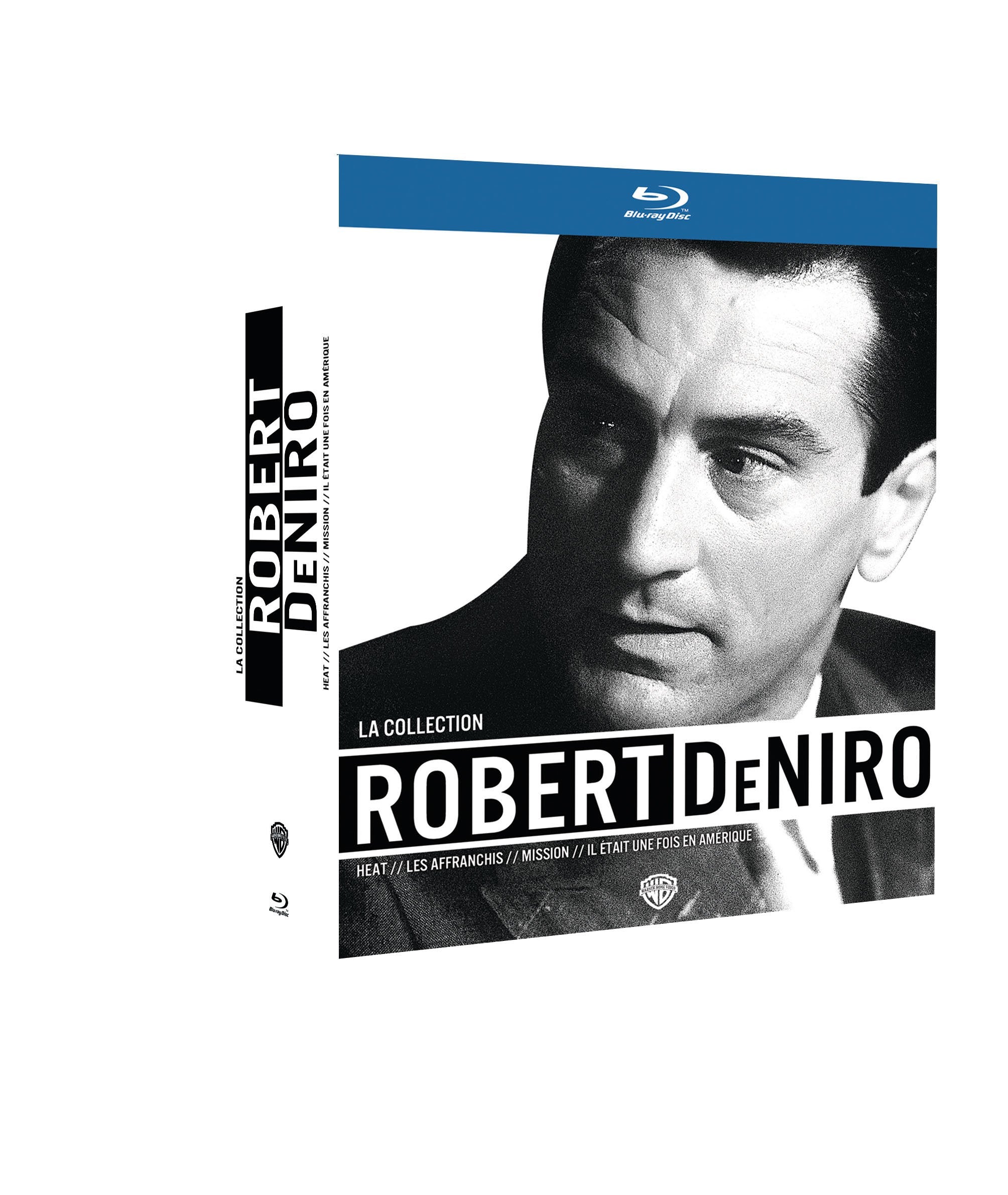 La Collection Robert De NIRO-Il était Une Fois en Amérique + Les affranchis + Heat + Mission dvd