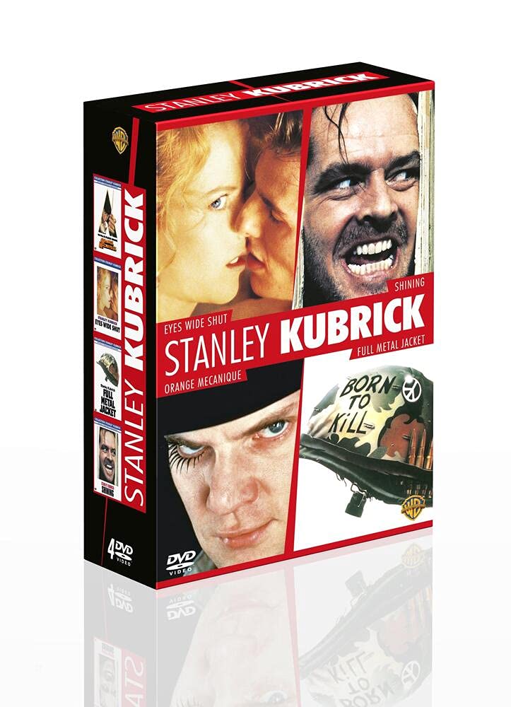 Coffret stanley kubrick : full métal jacket ; shining ; orange mécanique ; eyes wide shut Movies