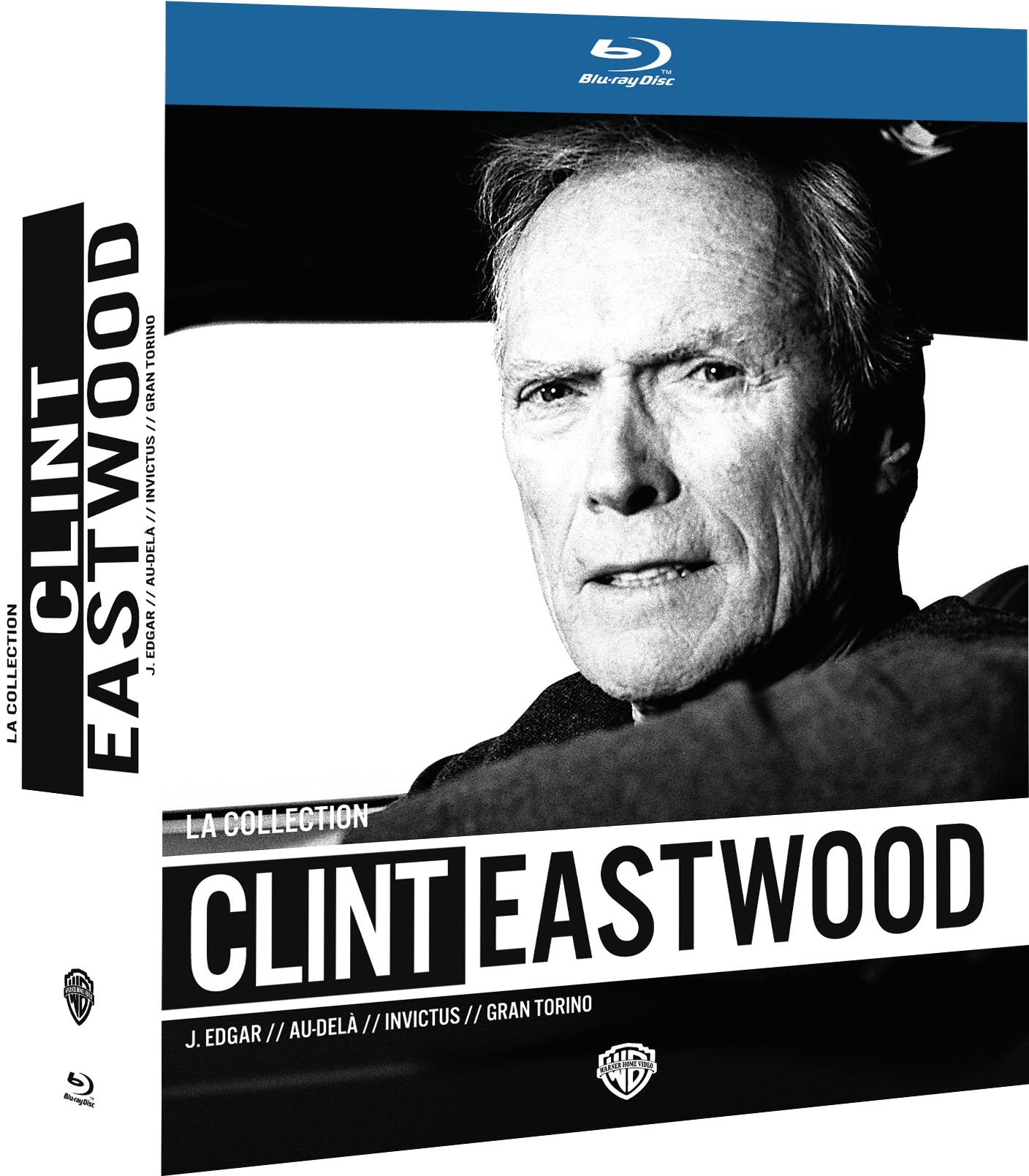 Coffret clint eastwood : j.edgar ; au-delà ; invictus ; gran torino Movies