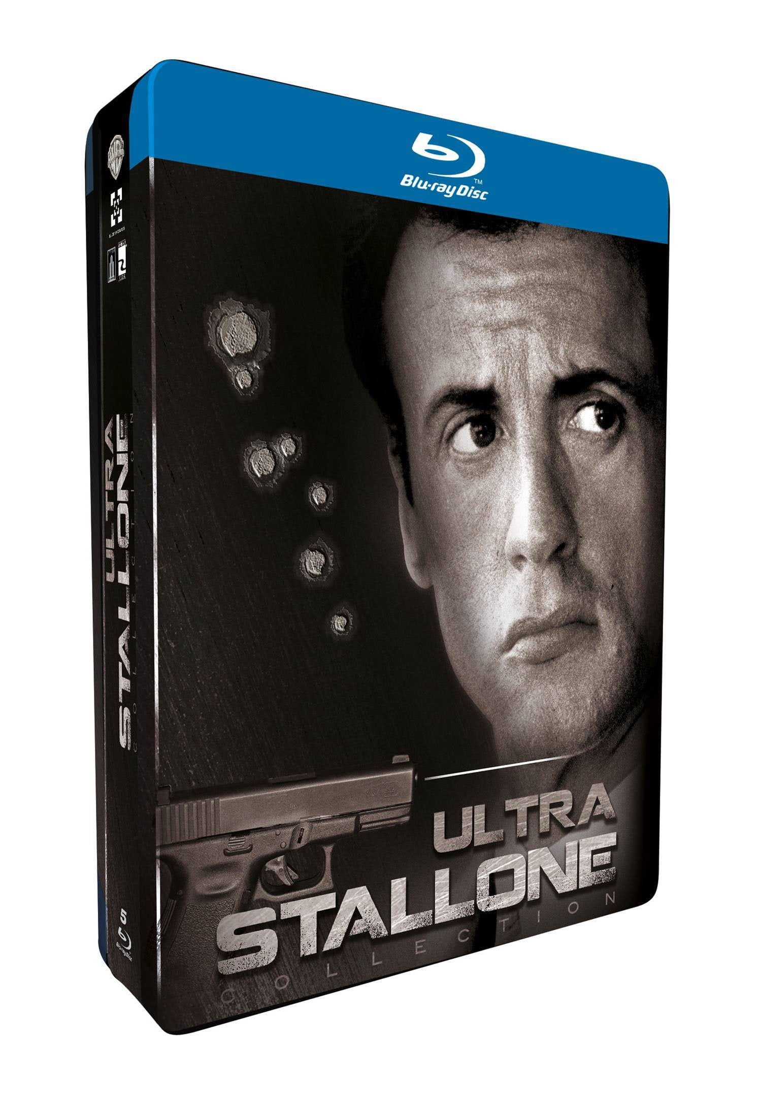 Ultra Stallone - Coffret 5 Blu-ray - Cobra, Demolition Man, Assassins, L'Expert, Judge Dredd Films