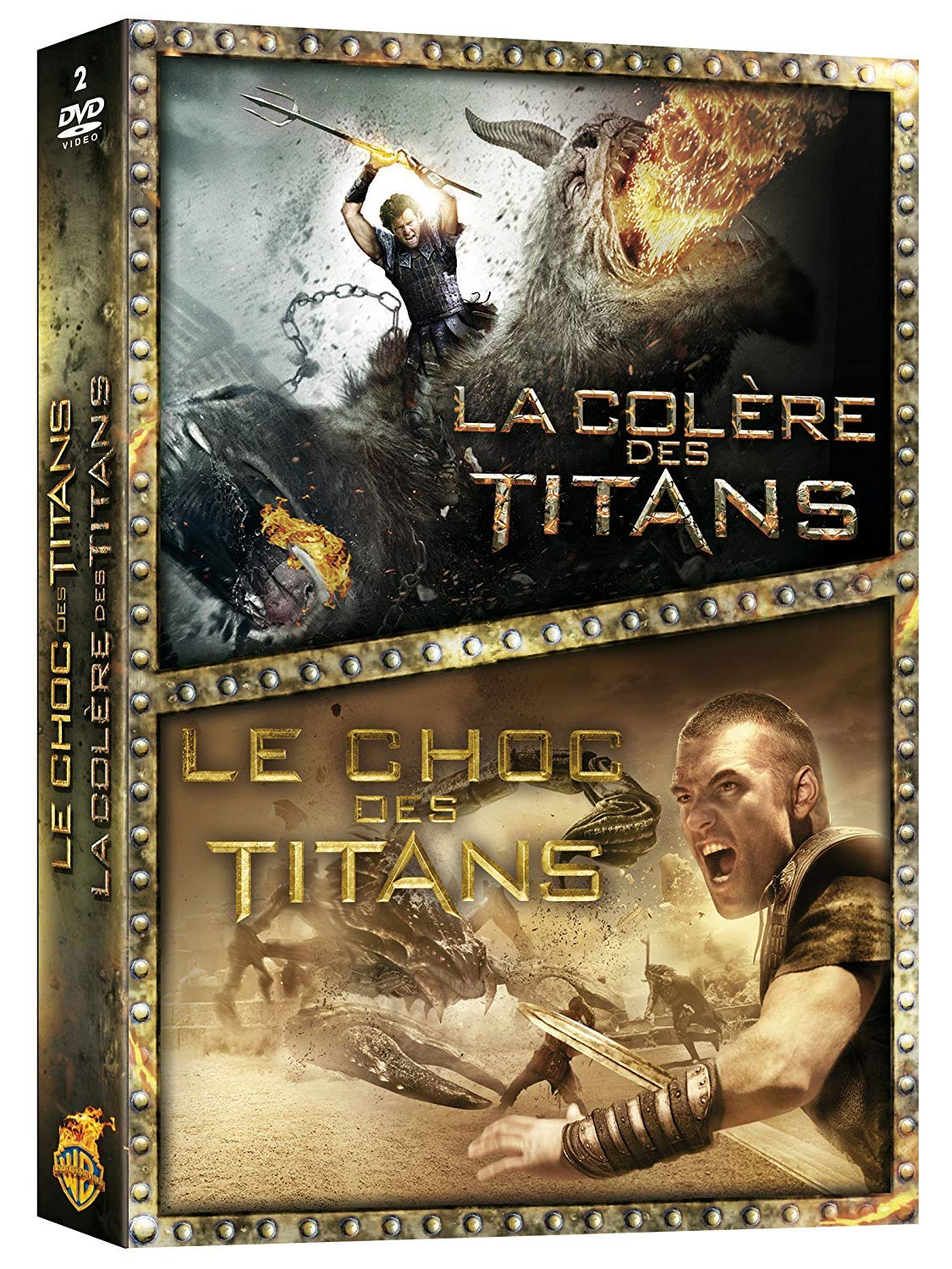 Coffret le choc des titans : la colère des titans Films