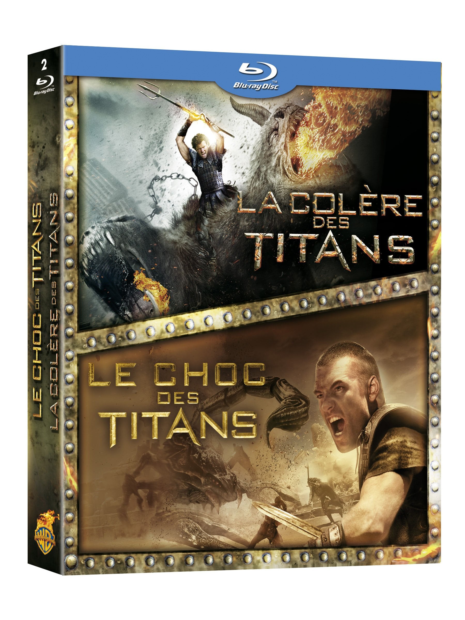Coffret titans : le choc des titans ; la colere des titans Films