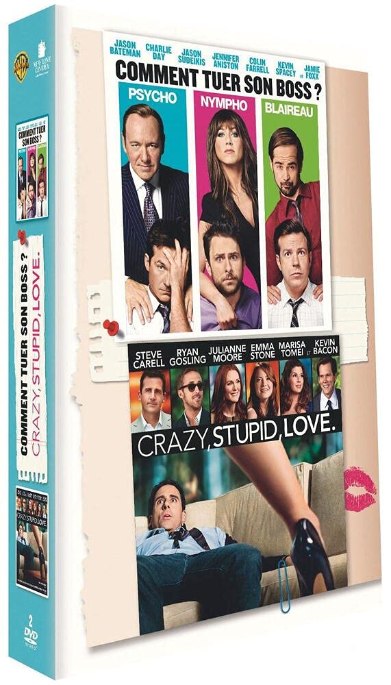 Coffret comedies decalees : comment tuer son boss? ; crazy stupid love Films