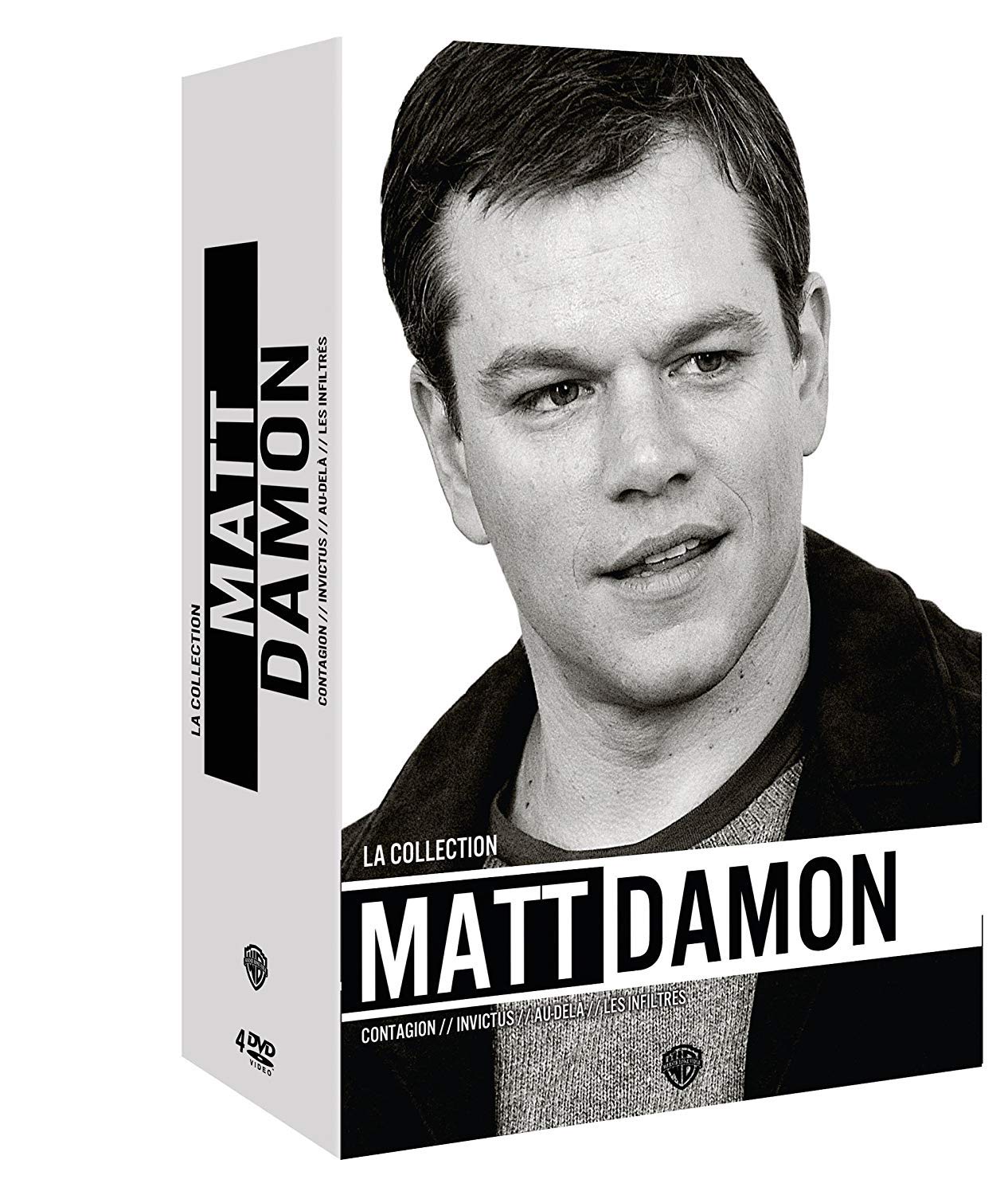 Coffret matt damon : invictus ; au-delà ; les infiltres ; contagion Movies