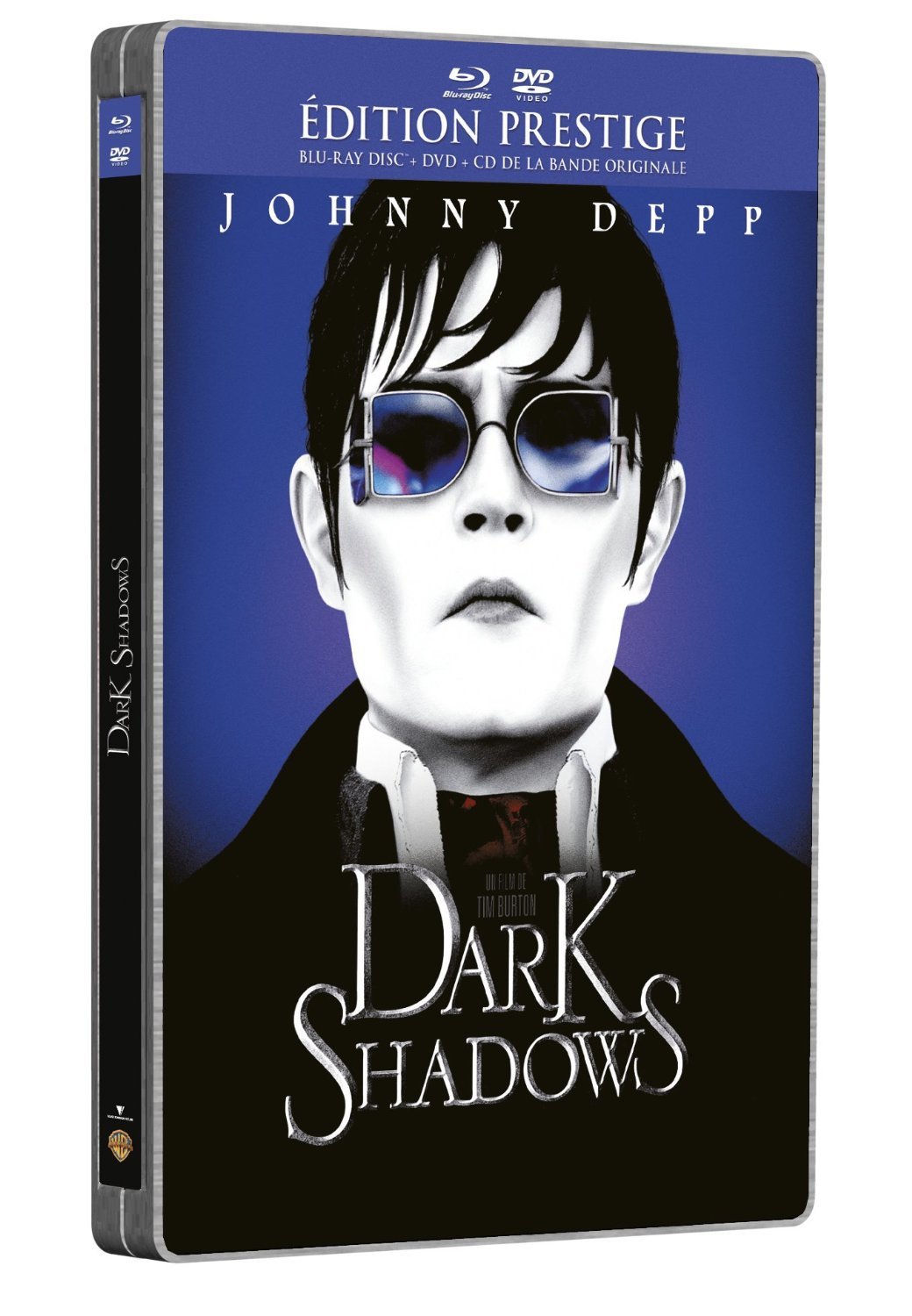 Dark Shadows - Édition Prestige boîtier SteelBook - Combo Blu-ray + DVD + Copie Digitale Johnny DEPP dvd