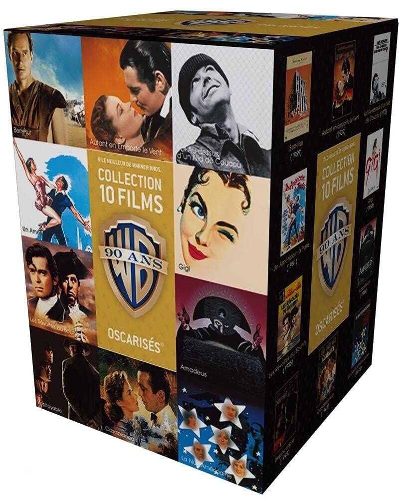 Coffret 90 ans warner : 10 films oscarisés Films