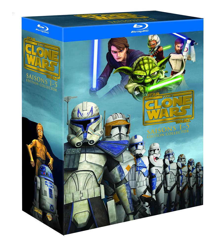 Coffret star wars : the clone wars, saisons 1 à 5 Films