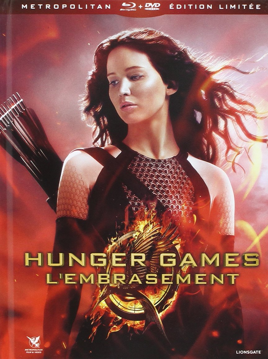 Hunger Games 2 : L'embrasement Combo 3 Blu-Ray + 2 DVD Edition Limitée Films