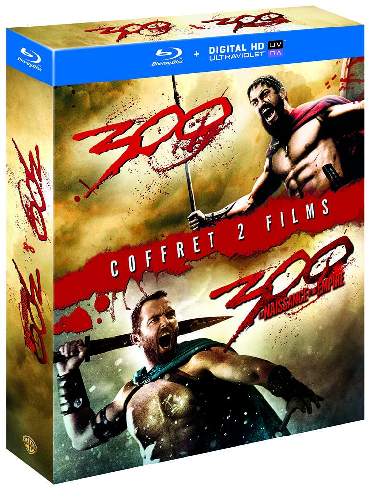 300 + 300 : La Naissance d'un Empire - Coffret Blu-Ray dvd