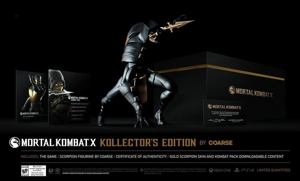 Mortal Kombat X - édition Kollector par Coarse game