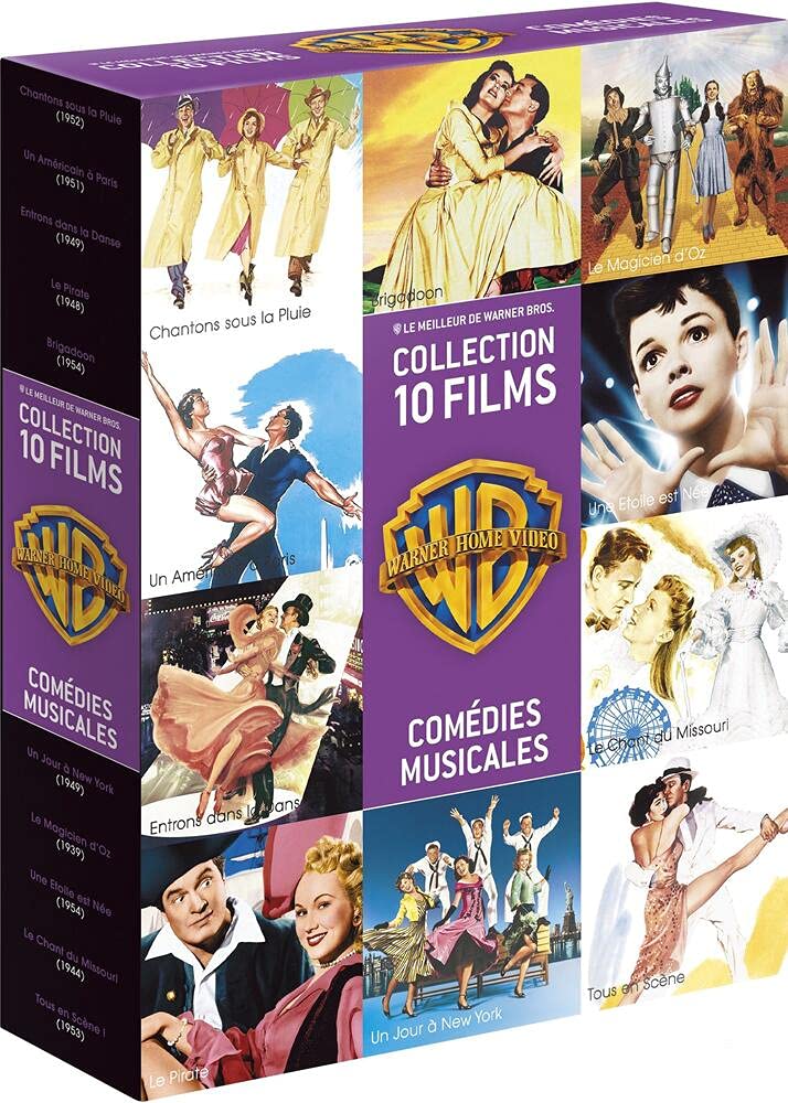 Comédies musicales - coffret 10 films Films