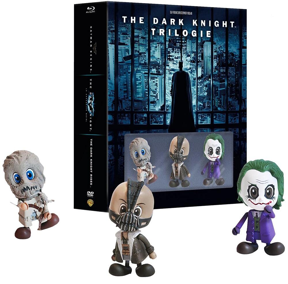 Coffret batman : batman begins ; the dark knight ; the dark knight rises Films