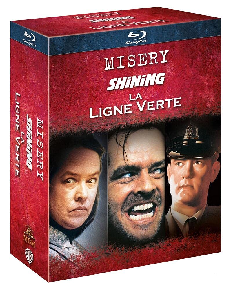 Coffret stephen king : la ligne verte ; shining; ça ; misery Films
