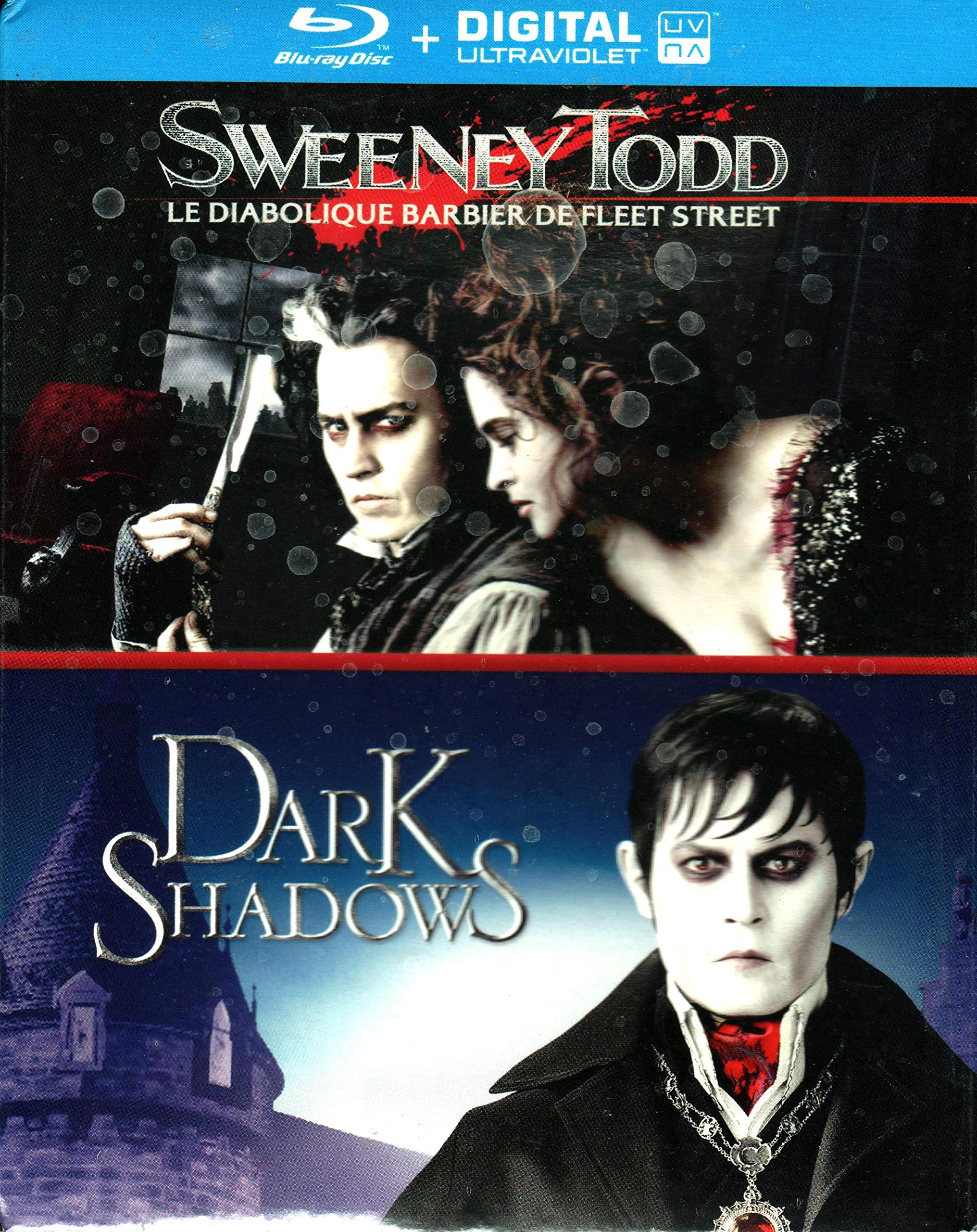Coffret tim Burton 2 Films : Sweeney Todd Dark Shadows Films
