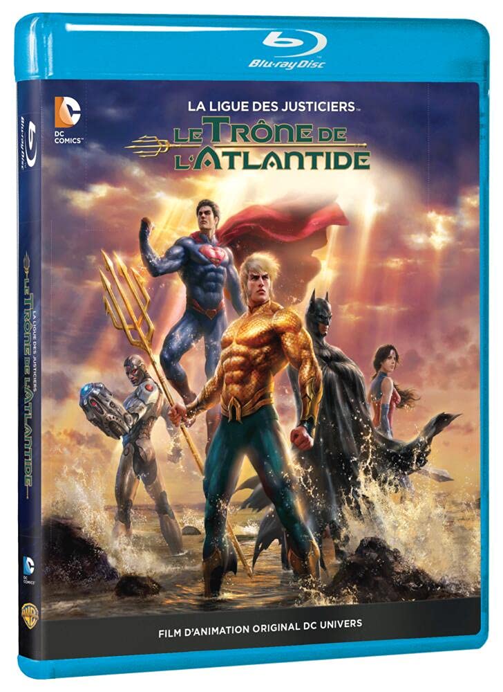 Justice league : le trône de l'atlantide Films