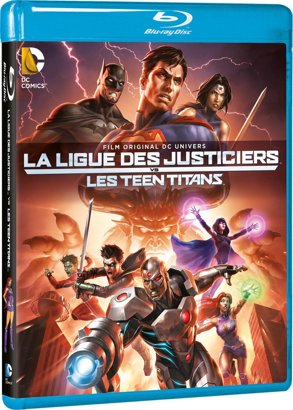La ligue des justiciers vs les teen titans Films