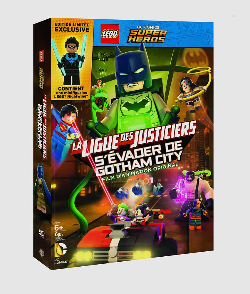 Lego dc justice league : s'évader de gotham city Films