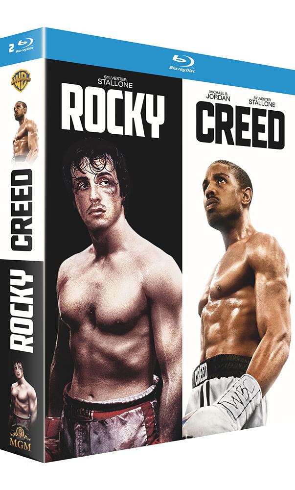 Coffret rocky 2 films : creed ; rocky Films