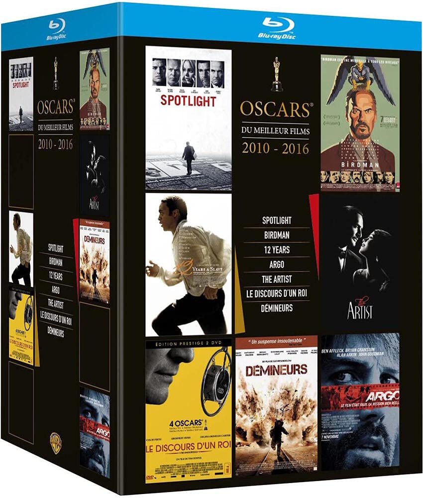 Coffret oscar du meilleur film 2010-2016 Films