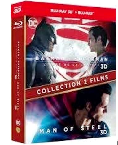 Collection 2 films : Batman v Superman : L'aube de la justice + Man of Steel Movies