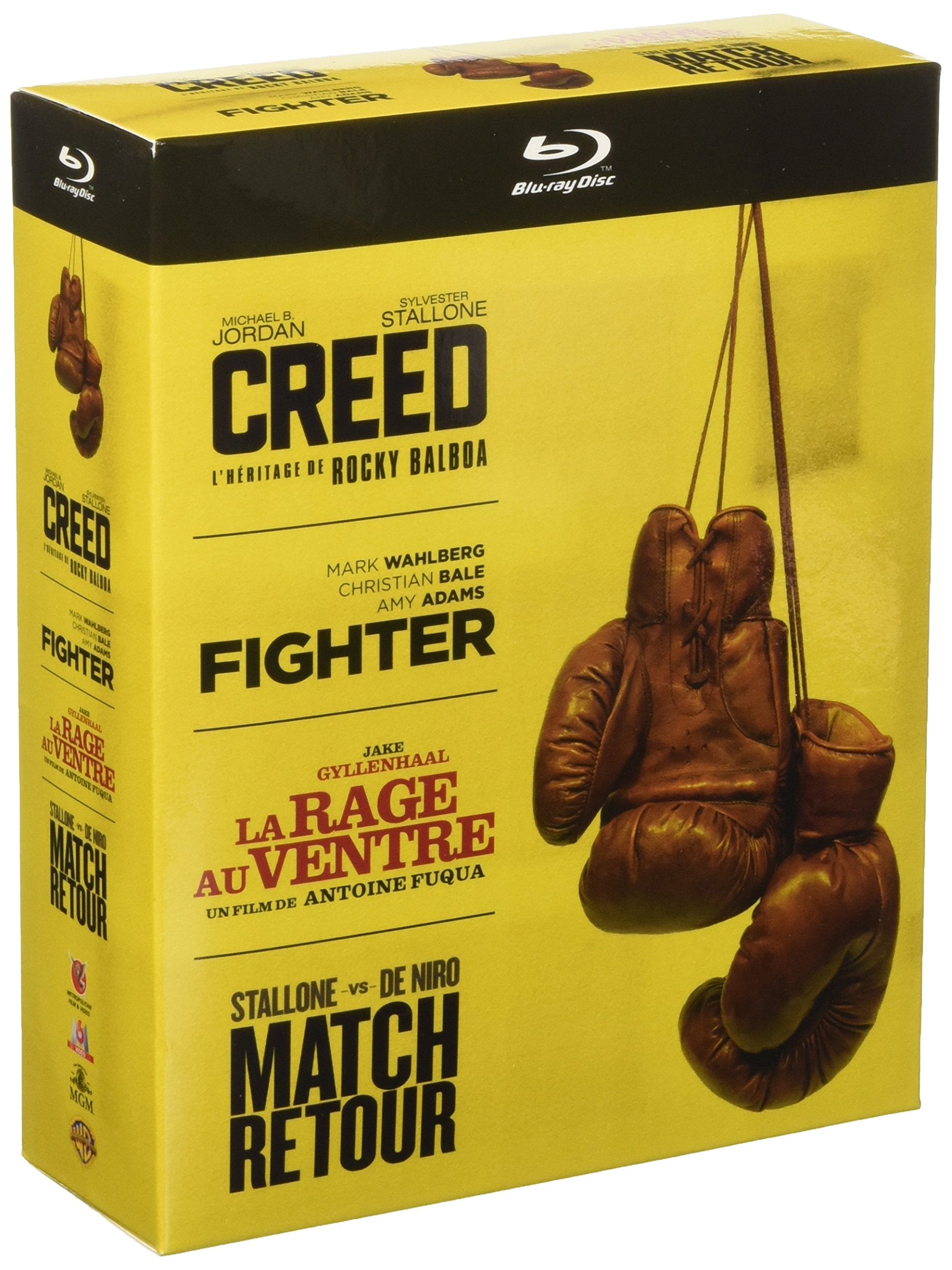 Creed + The Fighter + La rage au ventre + Match retour Films