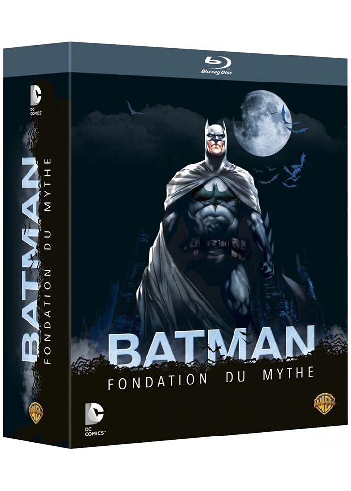 Batman Fondation du mythe : The Dark Knight 1 & 2 + Year One + The Killing Joke - Blu-ray - DC COMICS Movies