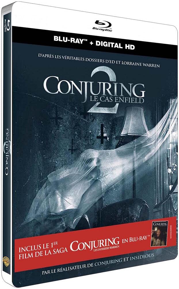 Conjuring 2 : le cas Enfield - Inclus le premier film - Édition Limitée SteelBook - Blu-ray Movies