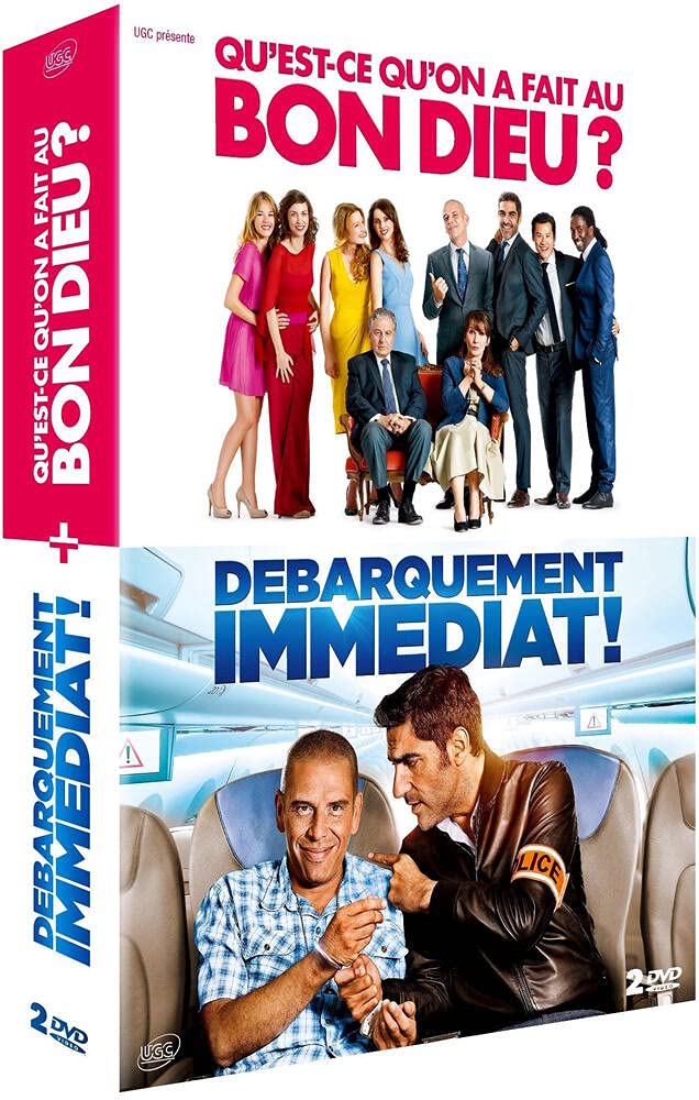 Coffret philippe de chauveron 2 films : débarquement immédiat ! ; qu'est ce qu'on a fait au bon dieu ? Movies