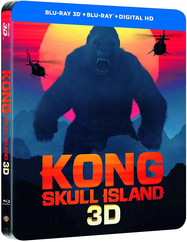 MOVIE - KONG SKULL ISLAND 3D BOITIER METAL/BLU-RAY (1 BLU-RAY) Movies