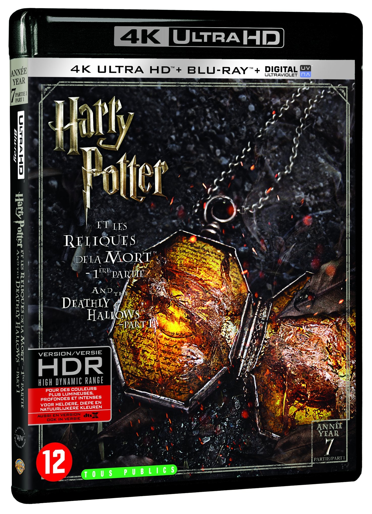 Harry potter 7 : les reliques de la mort, vol. 1 4k Ultra-HD Films