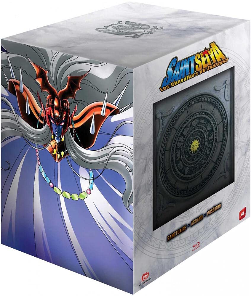 Coffret les chevalier du zodiaque - saint seiya : la reconquête de l'armure d'or ; le sanctuaire ; asgard/poséidon Movies