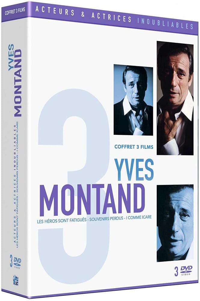 Inoubliable Yves Montand - Coffret : I Comme Icare + Souvenirs perdus + Les Héros sont fatigués dvd