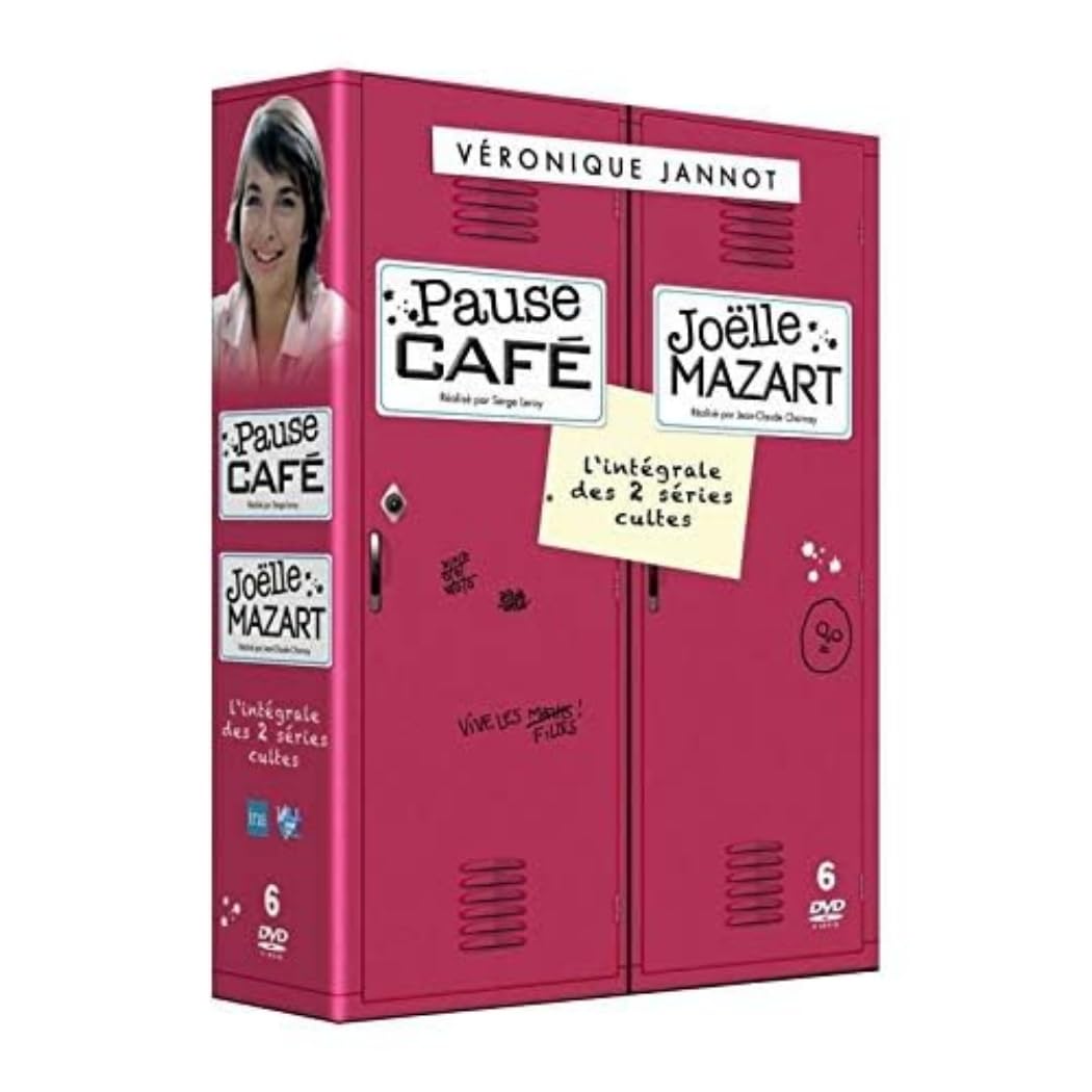 Pause café +joëlle mazart - l'intégrale des 2 séries culte Box sets