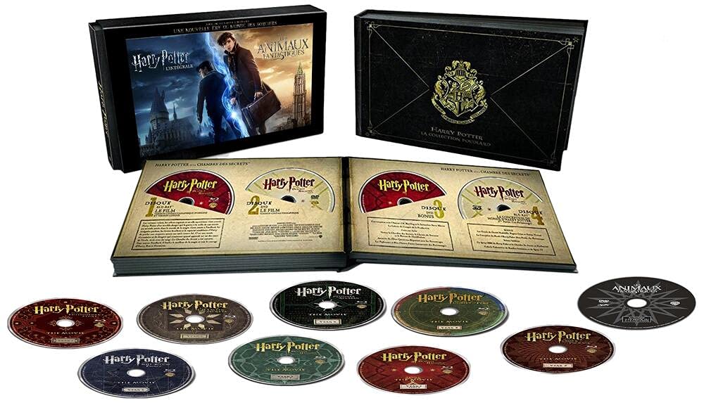 Coffret j. k. rowling 9 films : harry potter 1 à 7 ; les animaux fantastiques Movies