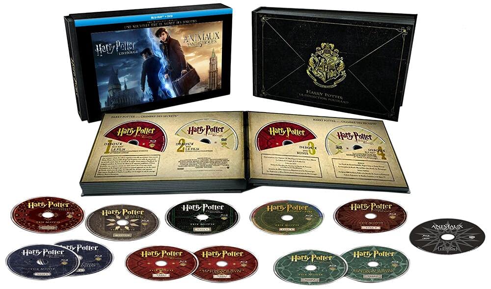 Coffret j. k. rowling 9 films : harry potter 1 à 7 ; les animaux fantastiques Movies