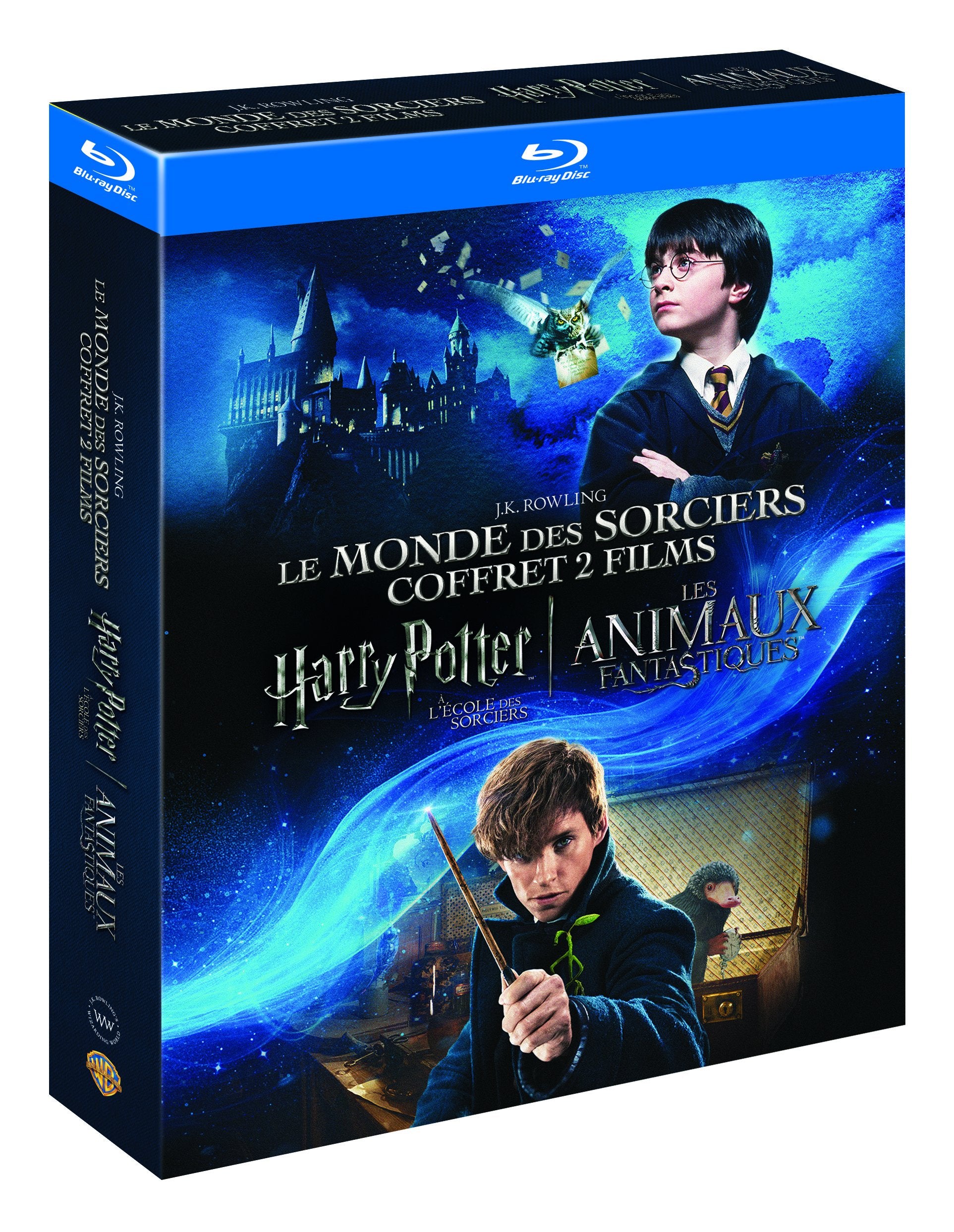 Coffret j. k. rowling 2 films : harry potter à l'école des sorciers ; les animaux fantastiques Movies