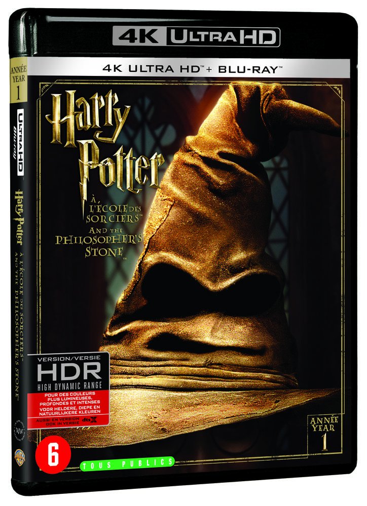 Harry potter 1 : à l'école des sorciers 4k Ultra-HD Films