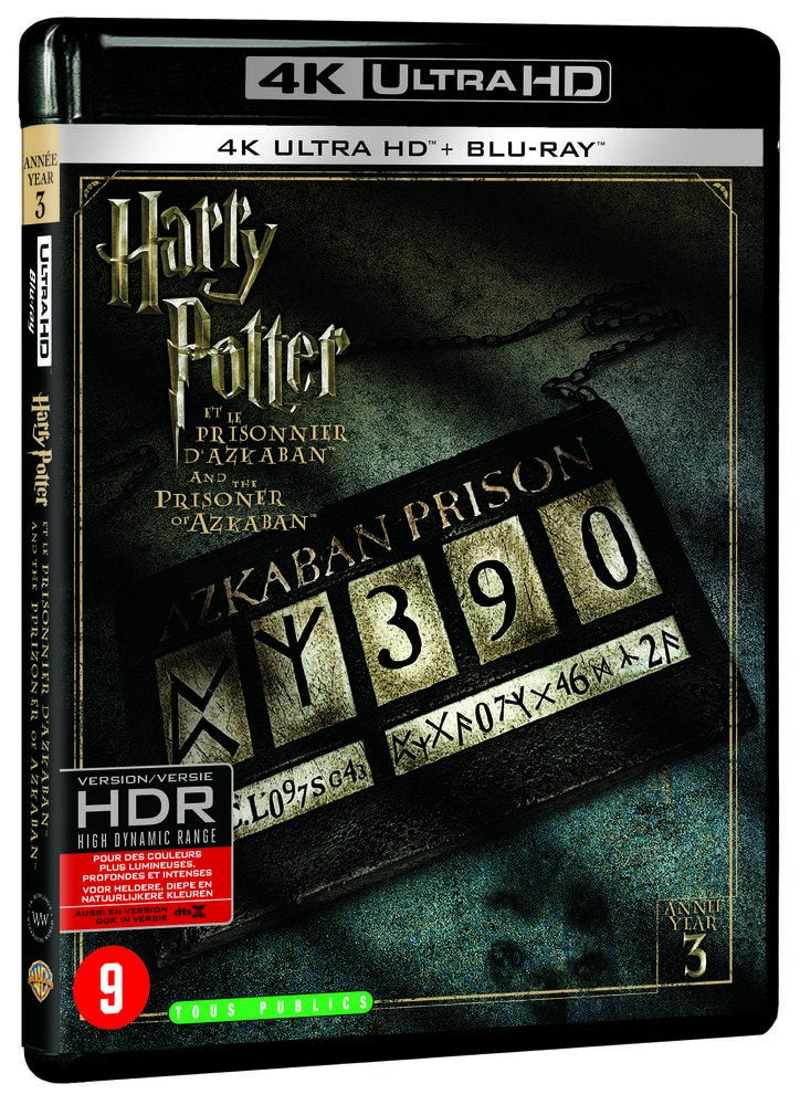 Harry potter 3 : le prisonnier d'azkaban 4k Ultra-HD Films