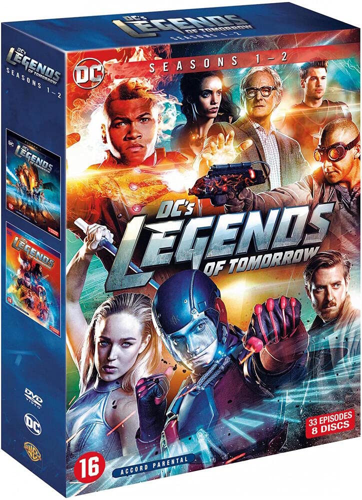 DC's Legends of Tomorrow - Saisons 1 & 2 - Coffret DVD - DC COMICS dvd