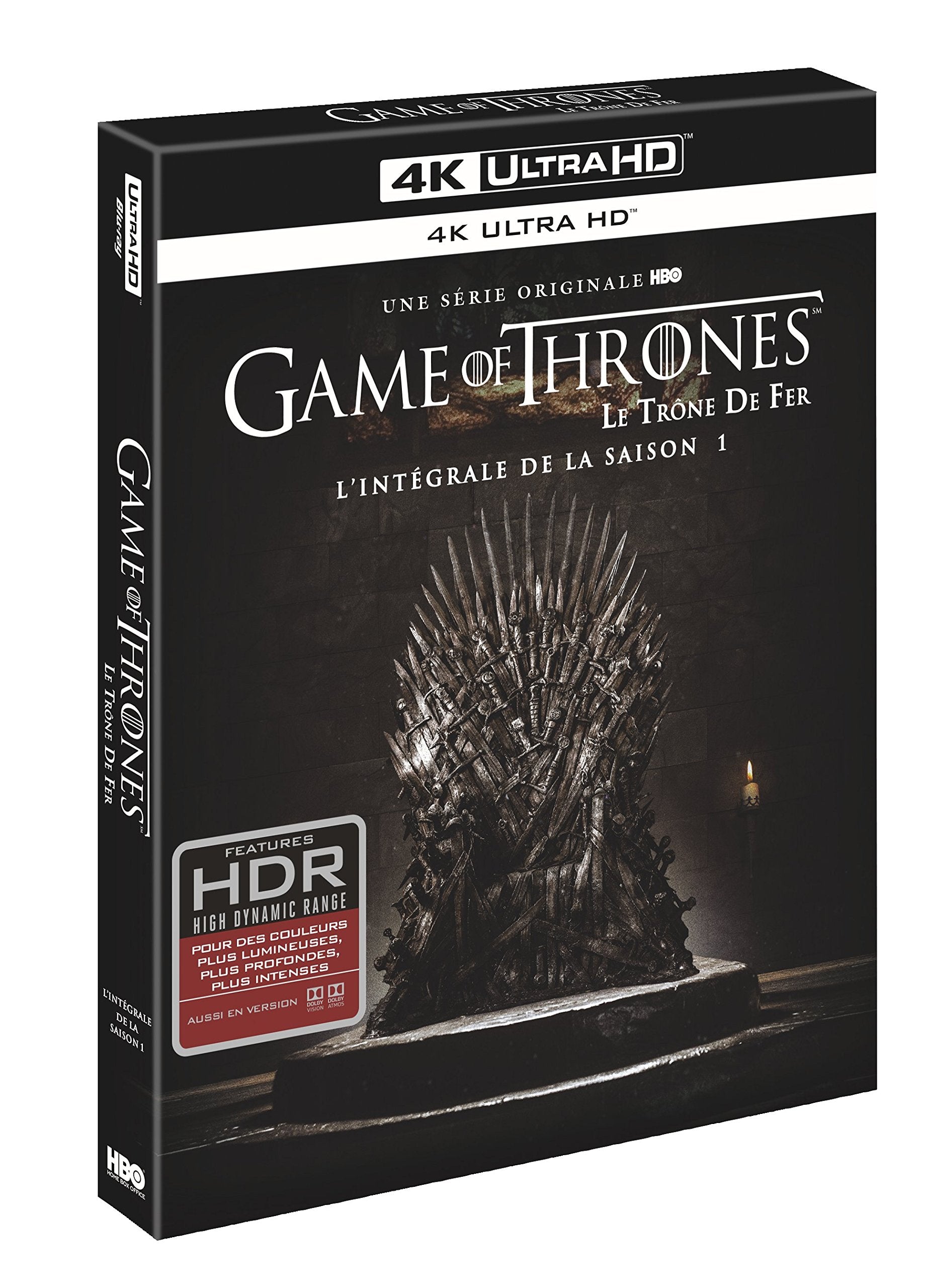 Game of Thrones (Le Trône de Fer) - Saison 1 - Blu-ray 4K Edition limitée- HBO Box sets